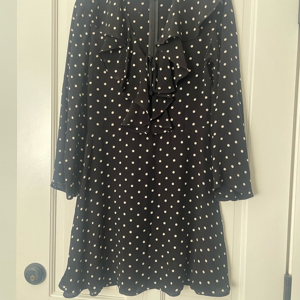 Black Polka Dot Dress